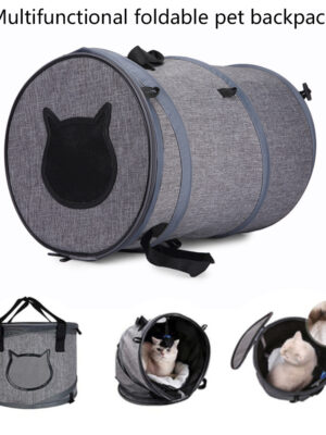 Fodable Pet Dog Cat Carrier Bag Outdoor Travel Cat Tunnel Toys Portable Puppy Carriers Cat Litter Sleeping Bed Nest