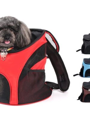 Breathable Puppy Dog Carrier Backpack Portable Pet Bags For Small Dogs Chihuahua Schnauzer Pug Outdoor Mascotas Carring Supplies