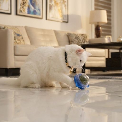 Wall-Mounted Chew Ball Dog Toy