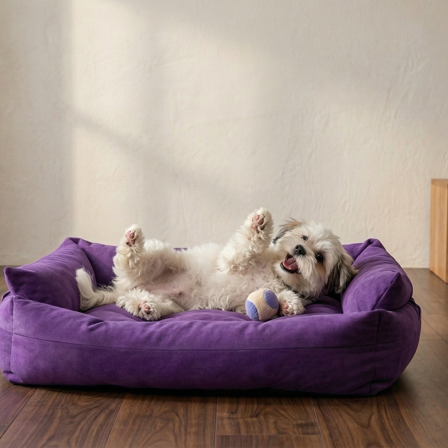 3-in Soft Corduroy Coral Fleece Pet Mat