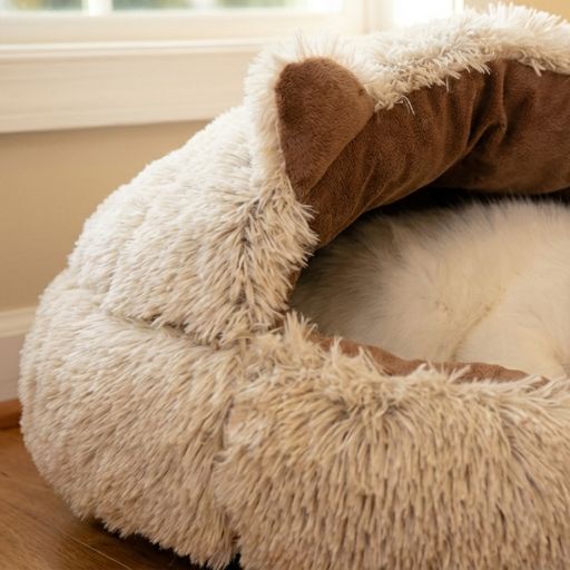 Round Nest House Cushion Pet Bed