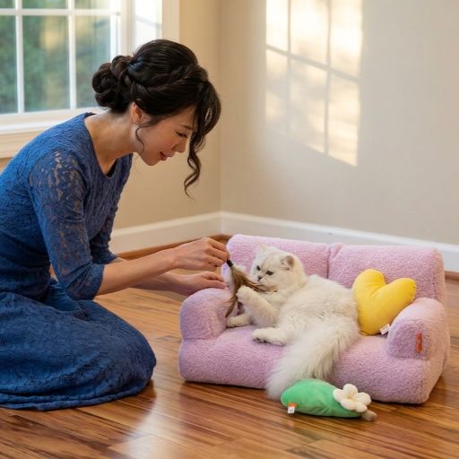 Serene Spot Cosy Sofa Pet Bed