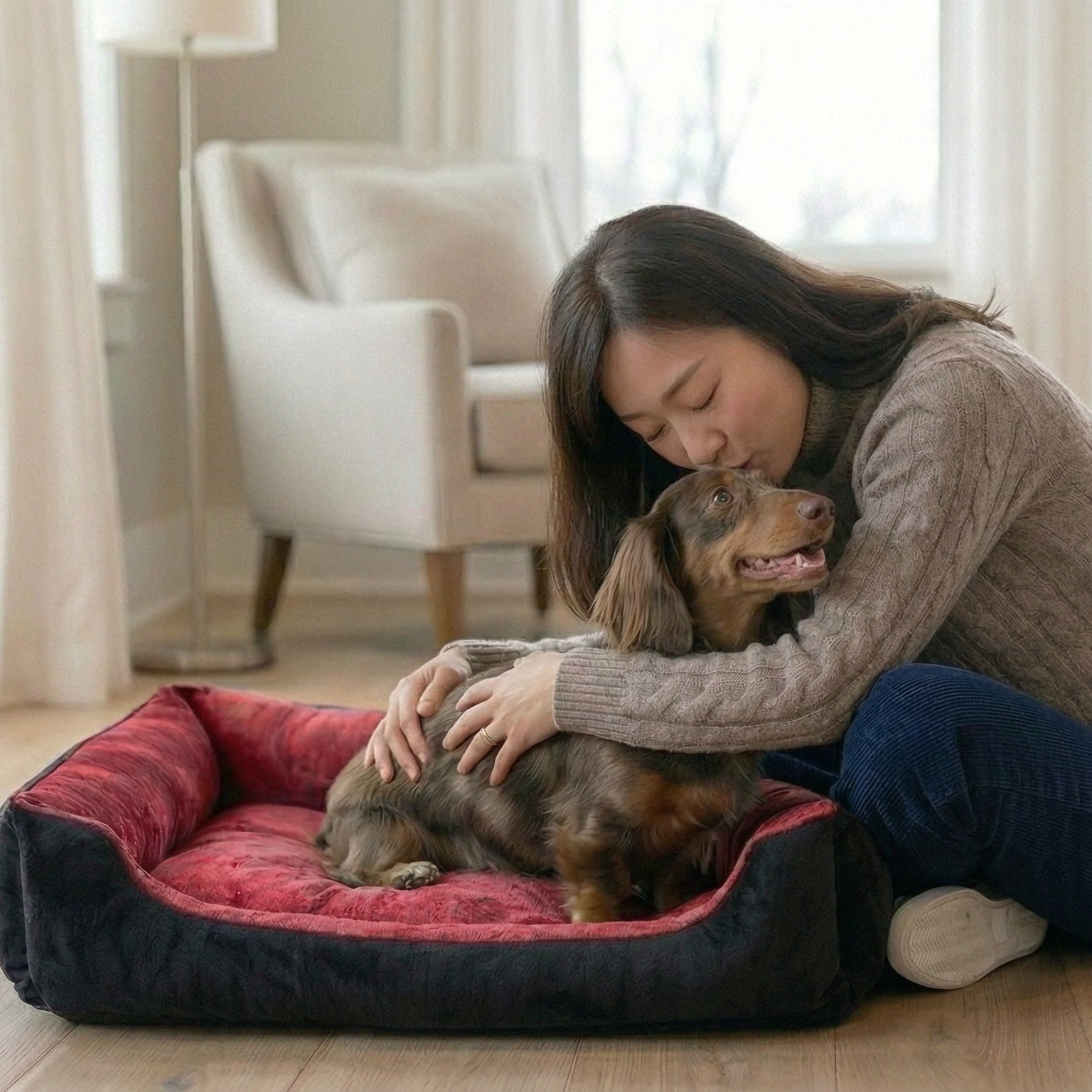 Cosy Nest Candy Kennel Large Pet Bed