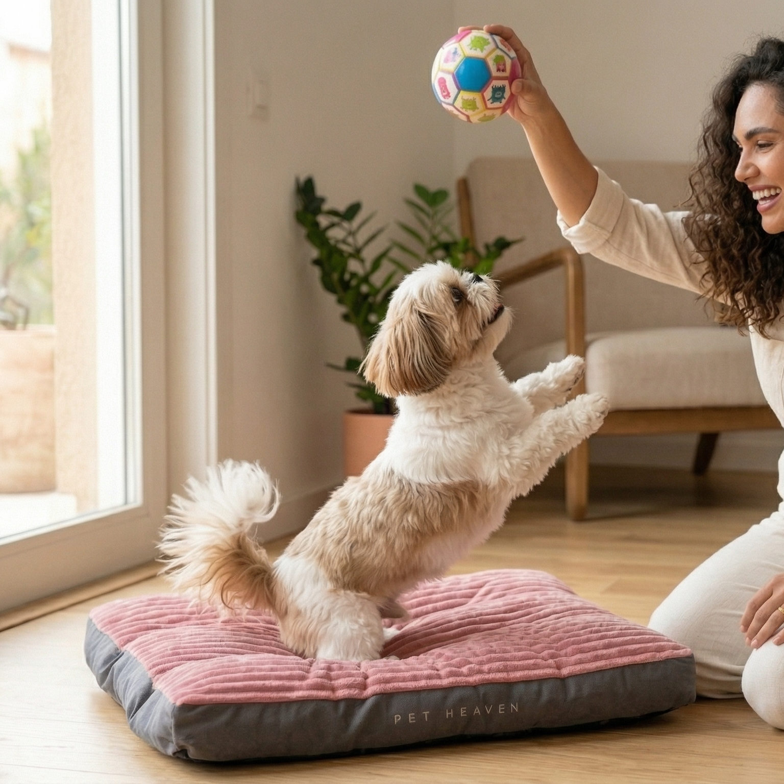 Corduroy Cotton Oversized Pet Mat