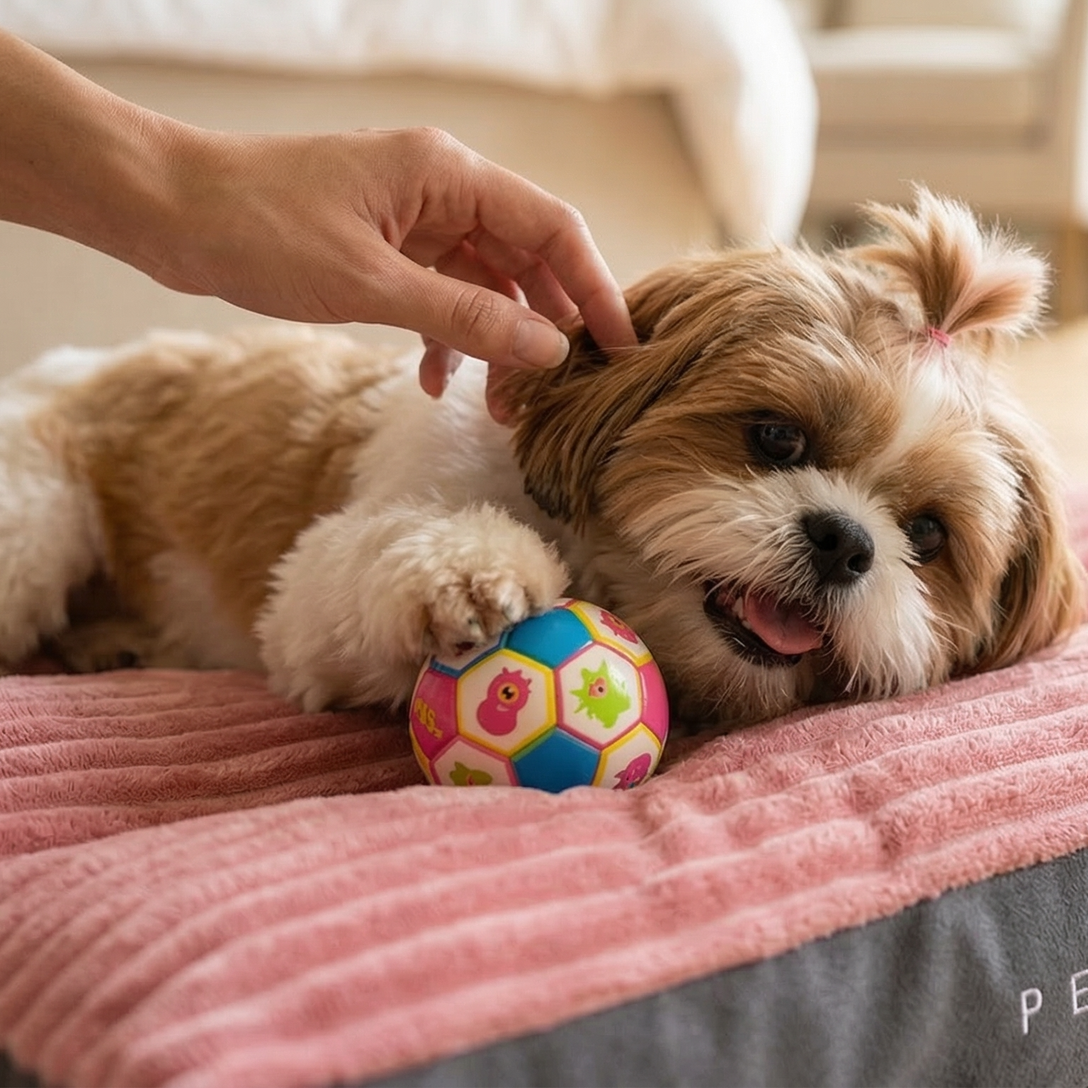Corduroy Cotton Oversized Pet Mat