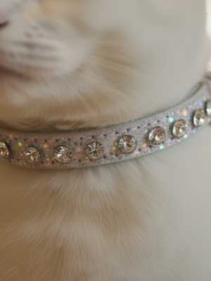 Sparkling Rhinestone Adjustable Dog Collar