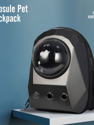 Cat Carrier Bags Breathable Pet Carriers Dog Cat Backpack Travel Space Capsule Cage Pet Transport Bag Carrying Portable Outdoor