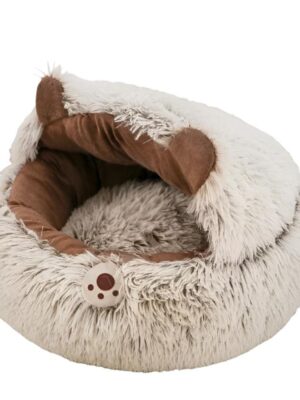 Round Nest House Cushion Pet Bed