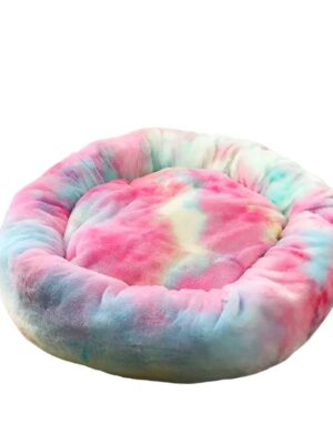 Fluffy Cushion Plush Pet Bed