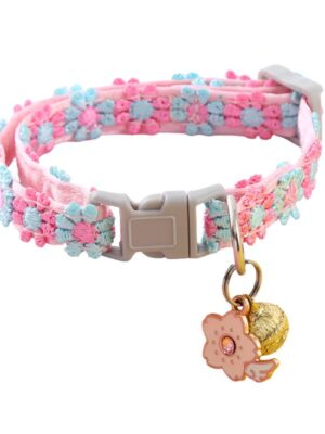 Lace Flower Collar Bell Detail