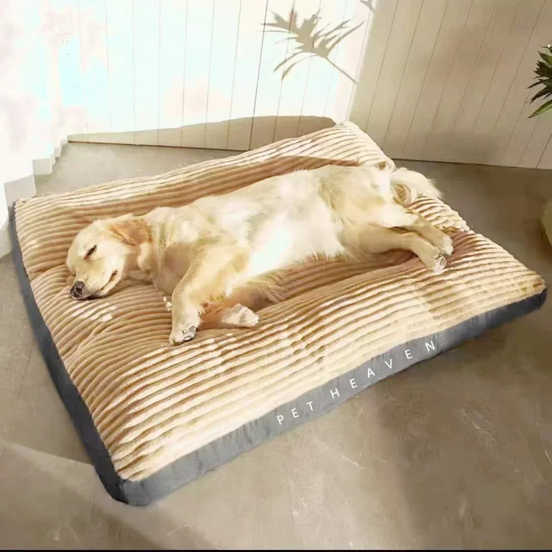 Corduroy Cotton Oversized Pet Mat