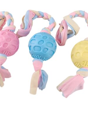 Natural Rubber Rope Chew Dog Toy