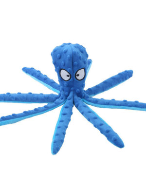 Squeaky Cotton Plush Octopus Shell Dog Toy