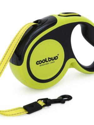 5M Reflective Rope Retractable Dog Leash with Brake Lock